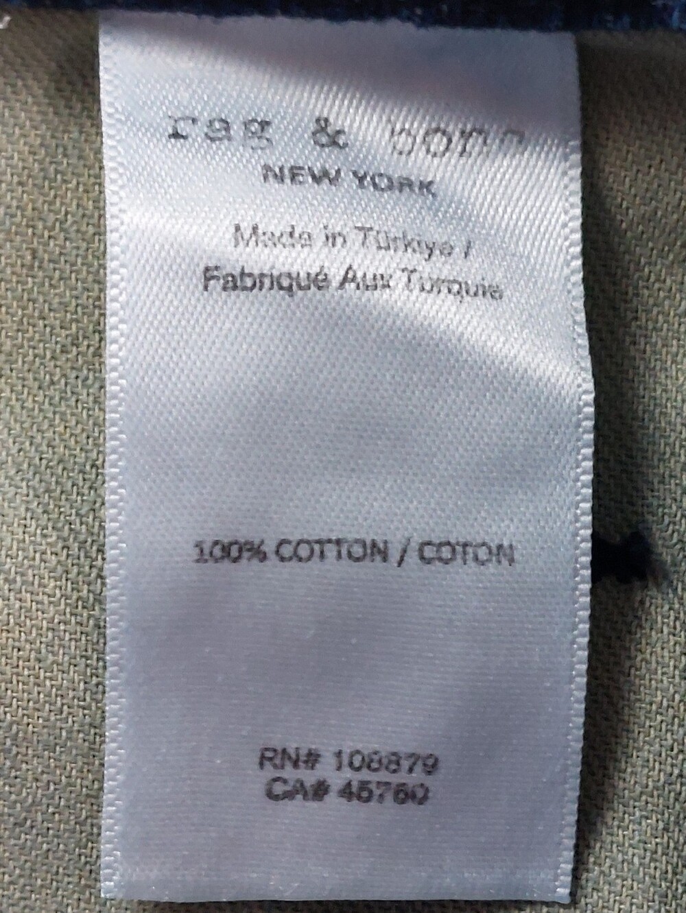 Rag & Bone Logan Mid Rise Wide Leg Jeans Womens Size 30x32 (34x32) Blue NWT $255 - Picture 14 of 16